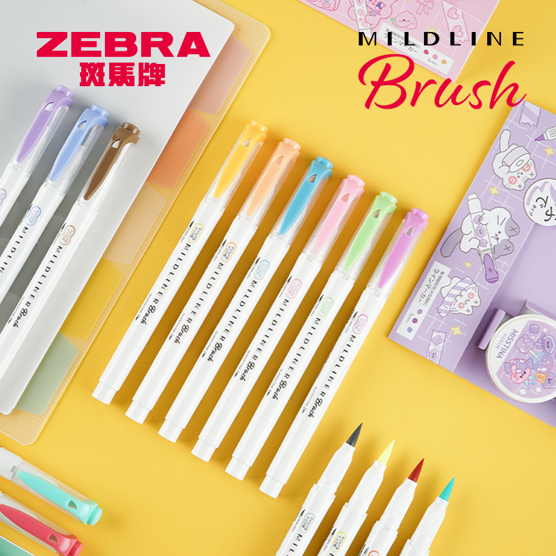 Zebra Pen Sarasa - Zebra Colores Dwugłowy zakreślacz Plumones WFT8
