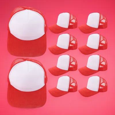 Hat Sublimation Blank - 10 sztuk pustych czapek baseballowych z