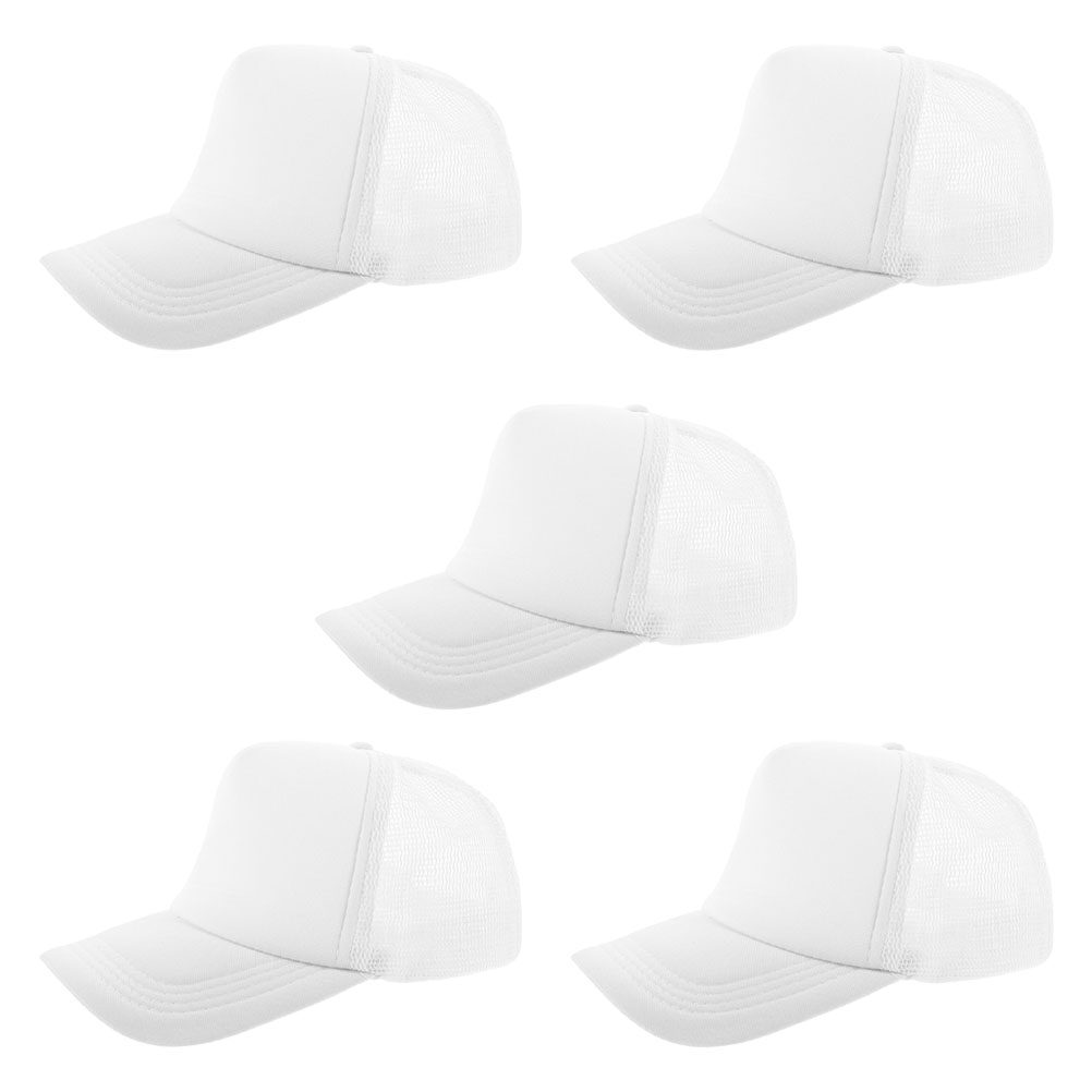 Hat Sublimation Blank - 5 szt. Pusta siatkowa czapka bejsbolówka