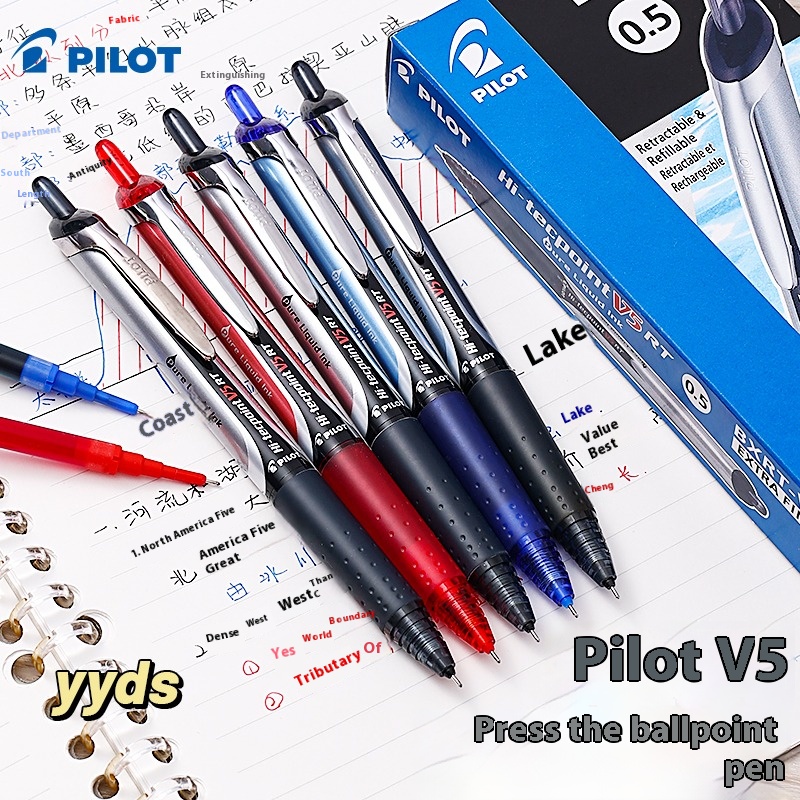 Długopisy żelowe Pilot Precise – Pilot Pen V5 recenzja i cena