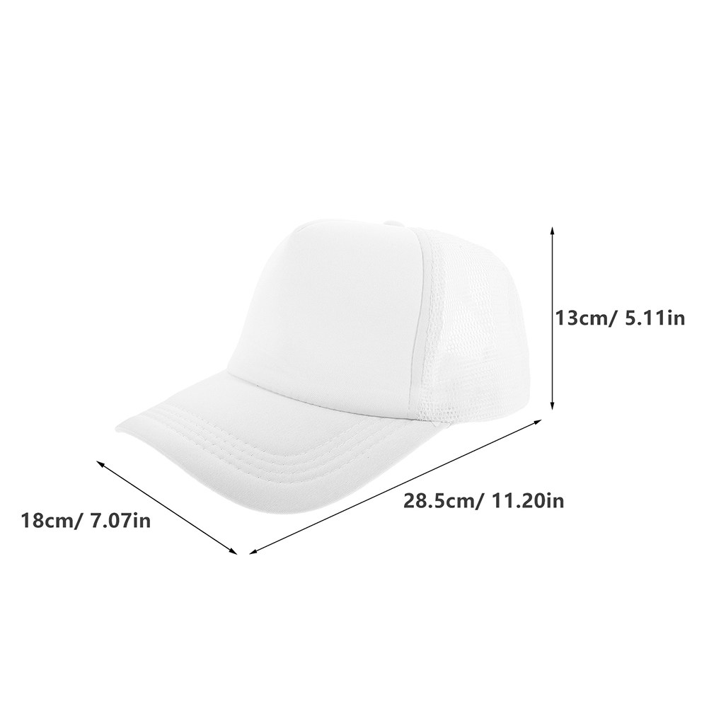 5 szt. Pusta siatkowa czapka b – Hat Sublimation Blank recenzja i cena